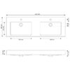 dvojumyvadlo-z-mineralniho-mramoru-se-skrinkou-mocoori-modulo-140x68x46cm Dvojumyvadlo z minerálního mramoru se skříňkou Mocoori Modulo 140x68x46cm