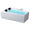 Hydromasážní vana AWT GE105E 180x130 pravá