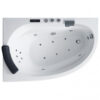 Hydromasážní vana AWT GE111TSL 150x100 pravá (bluetooth, osvětlení trysek)