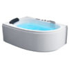 Hydromasážní vana AWT GE111TSL 150x100 pravá (bluetooth, osvětlení trysek)
