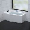 Hydromasážní vana Mocoori Bromelia Turbo levá verze 170x100x75,5cm