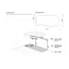 hydromasazni-vana-w001-171bl-172x85x65cm Hydromasážní vana W001-171BL 172x85x65cm