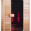 Infračervená sauna EXCLUSIVE THREE / kanadská borovice 130x100x200cm pro 2-3 osoby Full spectrum zářiče