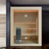 Luxusní finská sauna AWT EOSPA E1252B Cilindro 120x110x190