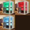 Luxusní finská sauna AWT EOSPA E1252B Cilindro 120x110x190