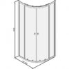 sprchovy-kout-mocoori-80x90x200cm Sprchový kout Mocoori 80x80x200cm