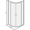 sprchovy-kout-mocoori-90x90x200cm Sprchový kout Mocoori 90x90x200cm